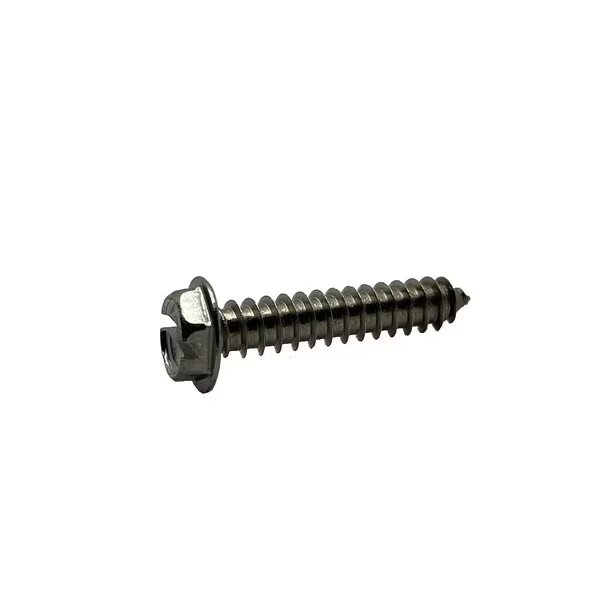 Sheet Metal Screw, #14 x 4 in, Steel Hex Head, Suburban Bolt And Supply, Mfr#: A0090160400HW